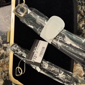 Beautiful Black Velvet Crossbody/ Clutch/ or Wristlet, for a Night Out.